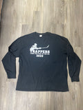Trappers From the Fire to the Ice - Long Sleeve Black Tee