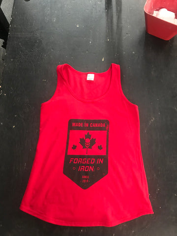 Iron Hos Made in Canada - Forged in Iron - Ladies Tank